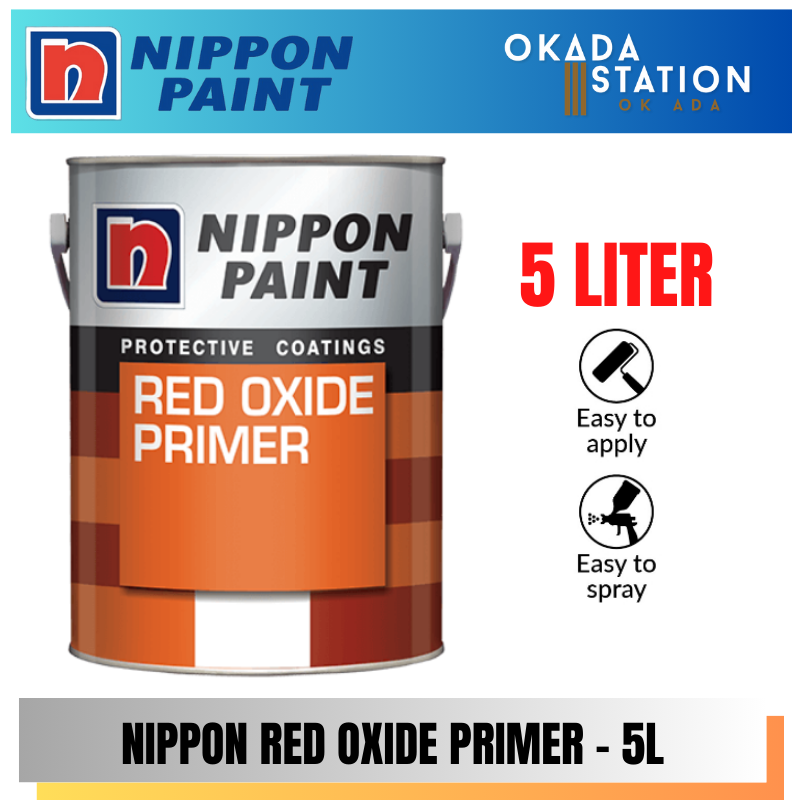 Nippon Paint 5L Nippon Paint Red Oxide Primer