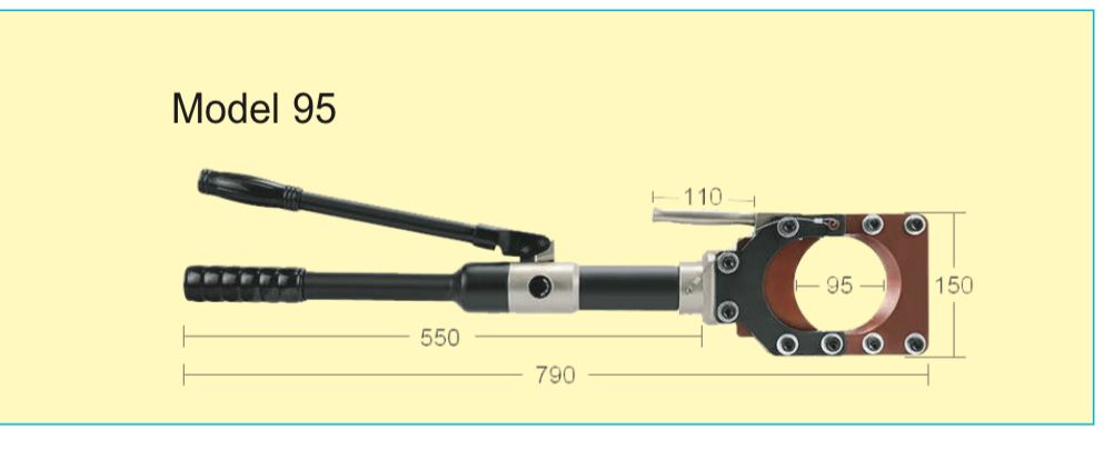 Temo 95H + Electric Hydraulic Pump 1HP