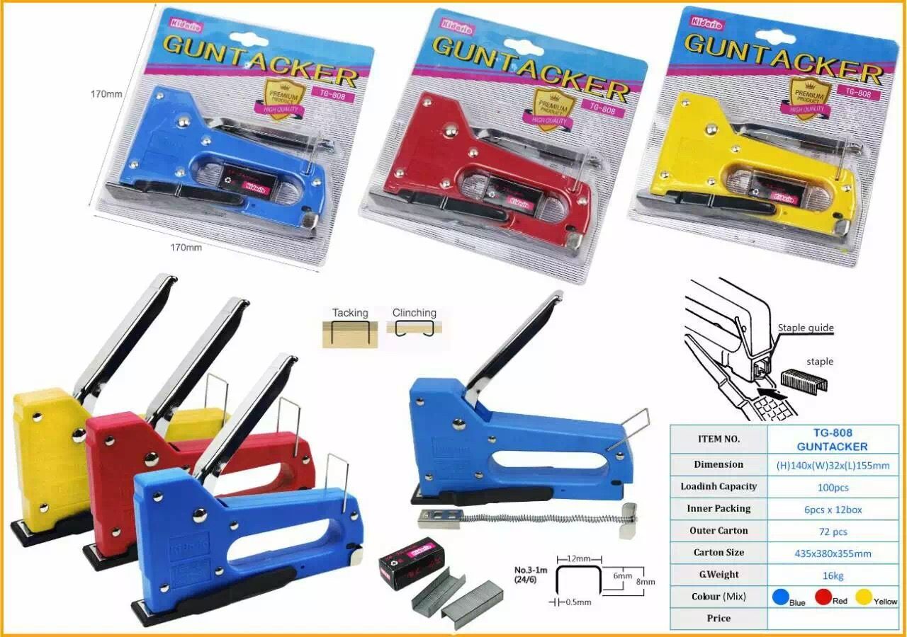 GUN TACKER /Okada /Gun /Tacker /Stapler Gun /Gun Tacker /Okada Gun Tacker