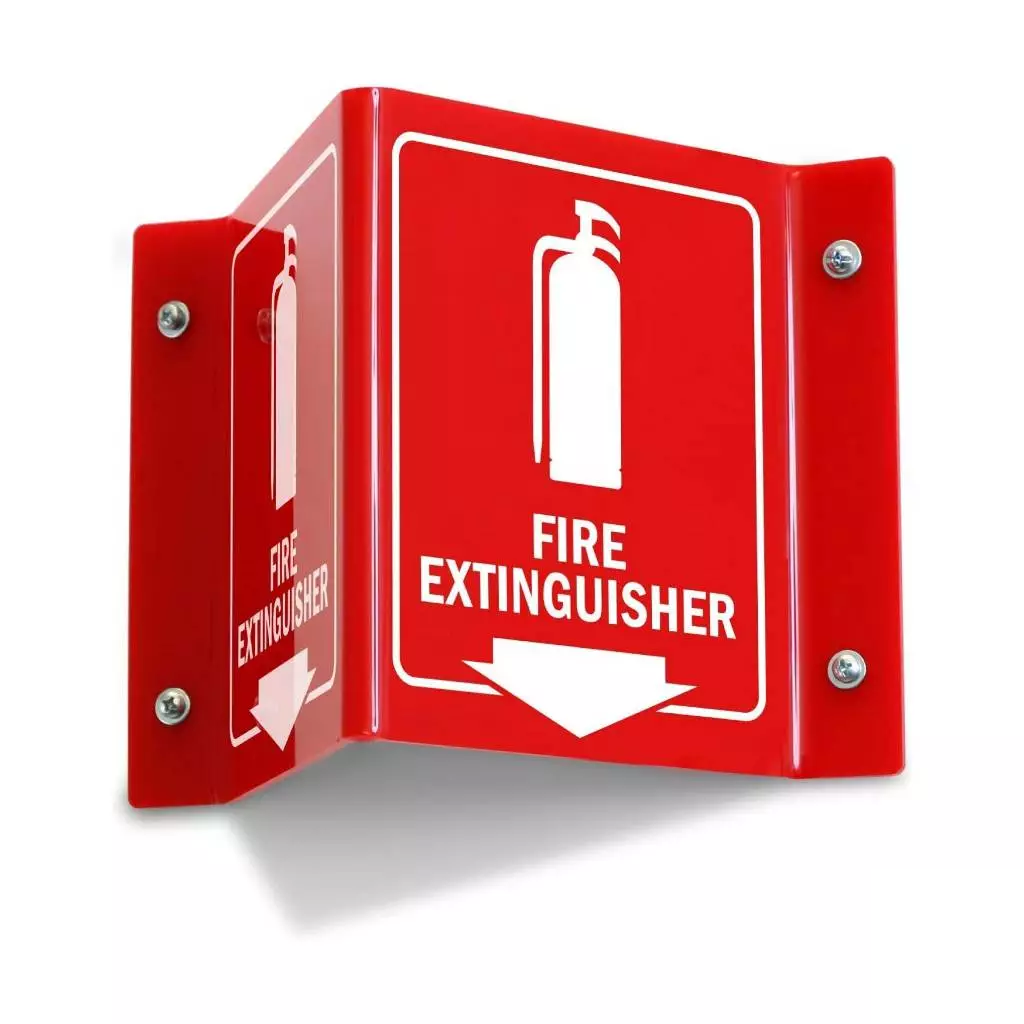 OEM Fire Extinguisher 3D Signage