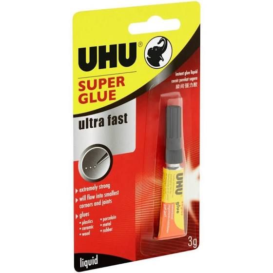 UHU Super Glue Ultra Fast ( 3g )