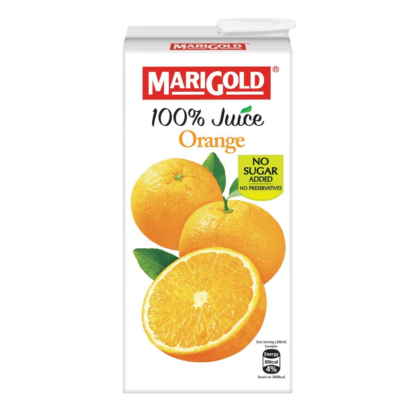Marigold 100% Orange Juice 12 x 1 Litre