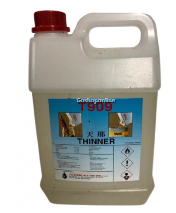 T909 Thinner 2kg Minyak Thinner