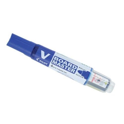Pilot V board Master Whiteboard Marker Medium Bullet Point Blue