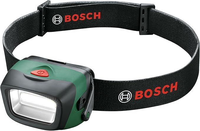 BOSCH 190 LUMEN LED OUTDOOR CAMPING HEAD LAMP