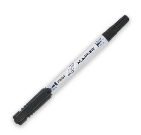 Pilot CD Twin Marker Extra Fine & Fine Black