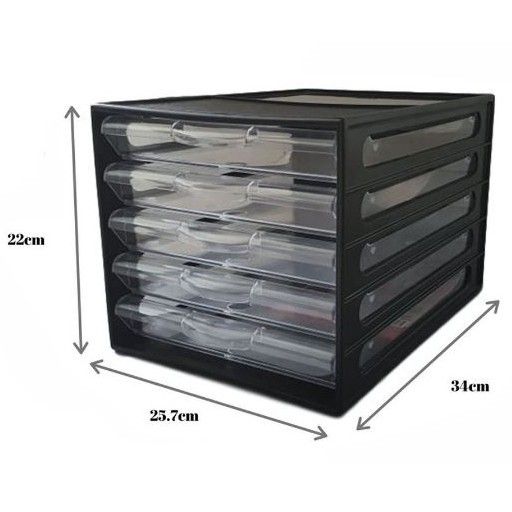 5 Tiers A4 Document Drawer