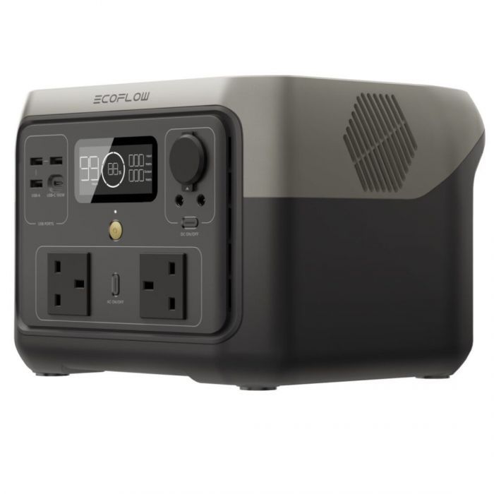 EcoFlow RIVER 2 Max Portable Power Station | 500W (Surge 1000W) | 512Wh (160,000mAh) | Fast Charging