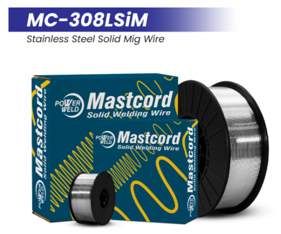 POWERWELD STAINLESS STEEL SOLID MIG WIRE MC-308LSiM / SIZE:0.8MM_5KG