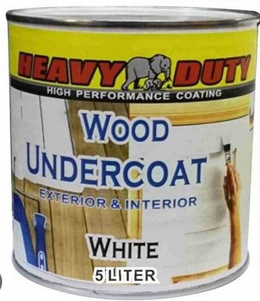 Cat Undercoat Kayu Putih / Wood Undercoat White/Cat Alas Kayu / Undercoat White ( HEAVY DUTY BRAND ) SEALER