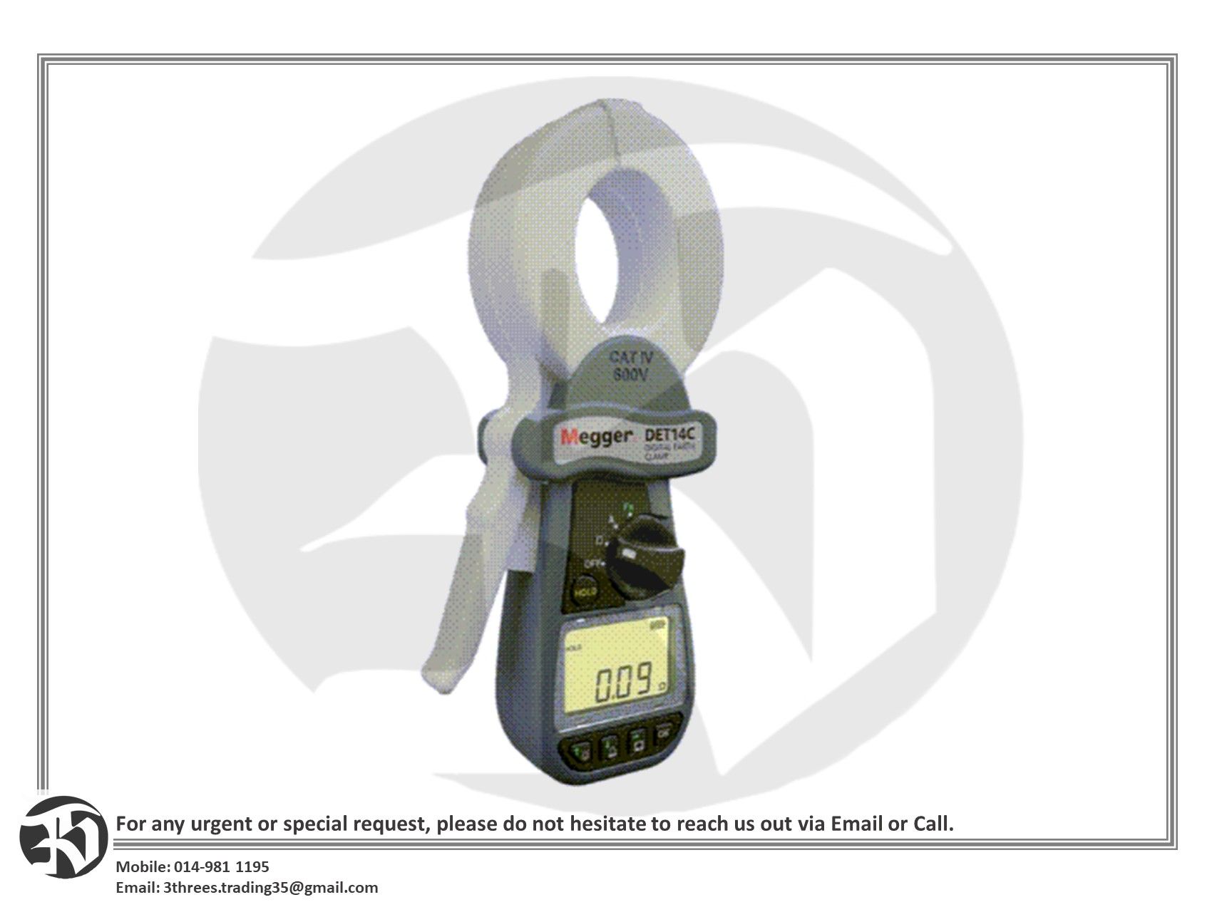 Megger DET24C Earth Tester