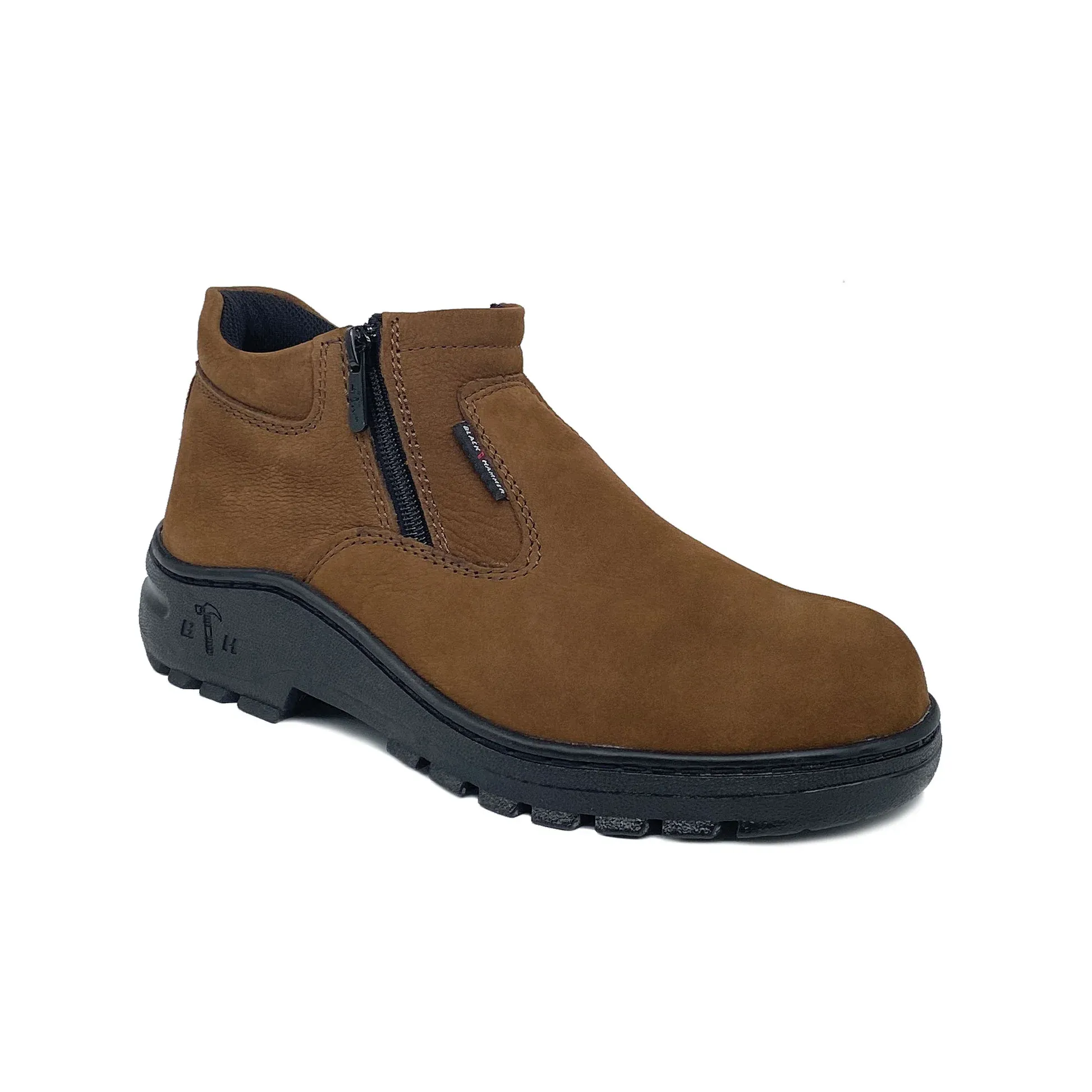 Black Hammer Mid-cut Double Zip - Brown (UK 4-10)