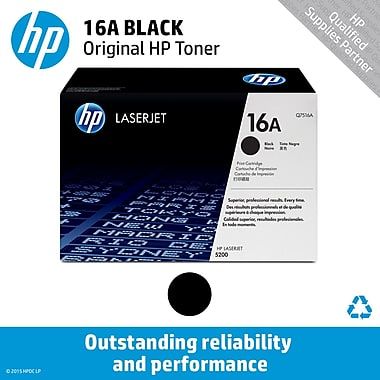 HP 16A Black LaserJet Toner Cartridge (Q7516A)