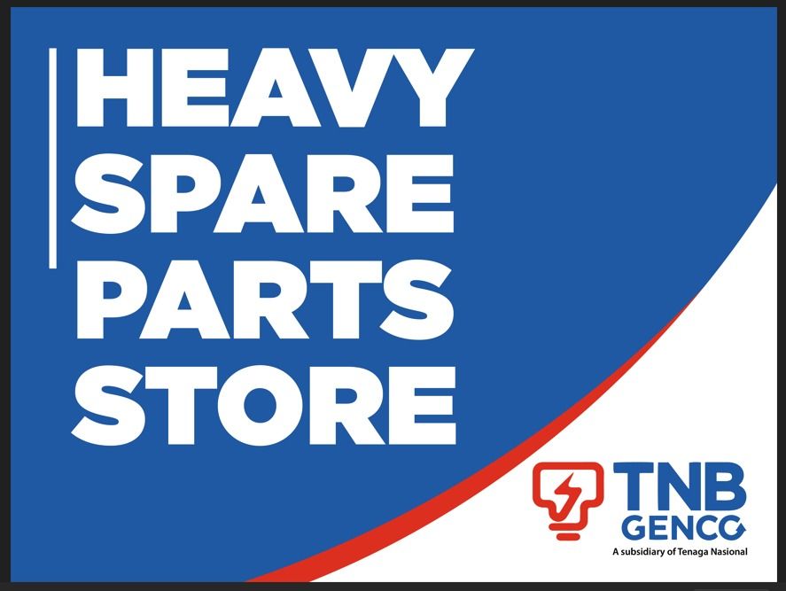 Signage Heavy Spare Parts Store + Bertiang