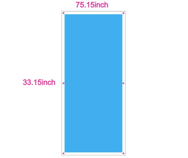 Custom Acrylic Cover Clear 5mm (4ft x 8ft)
