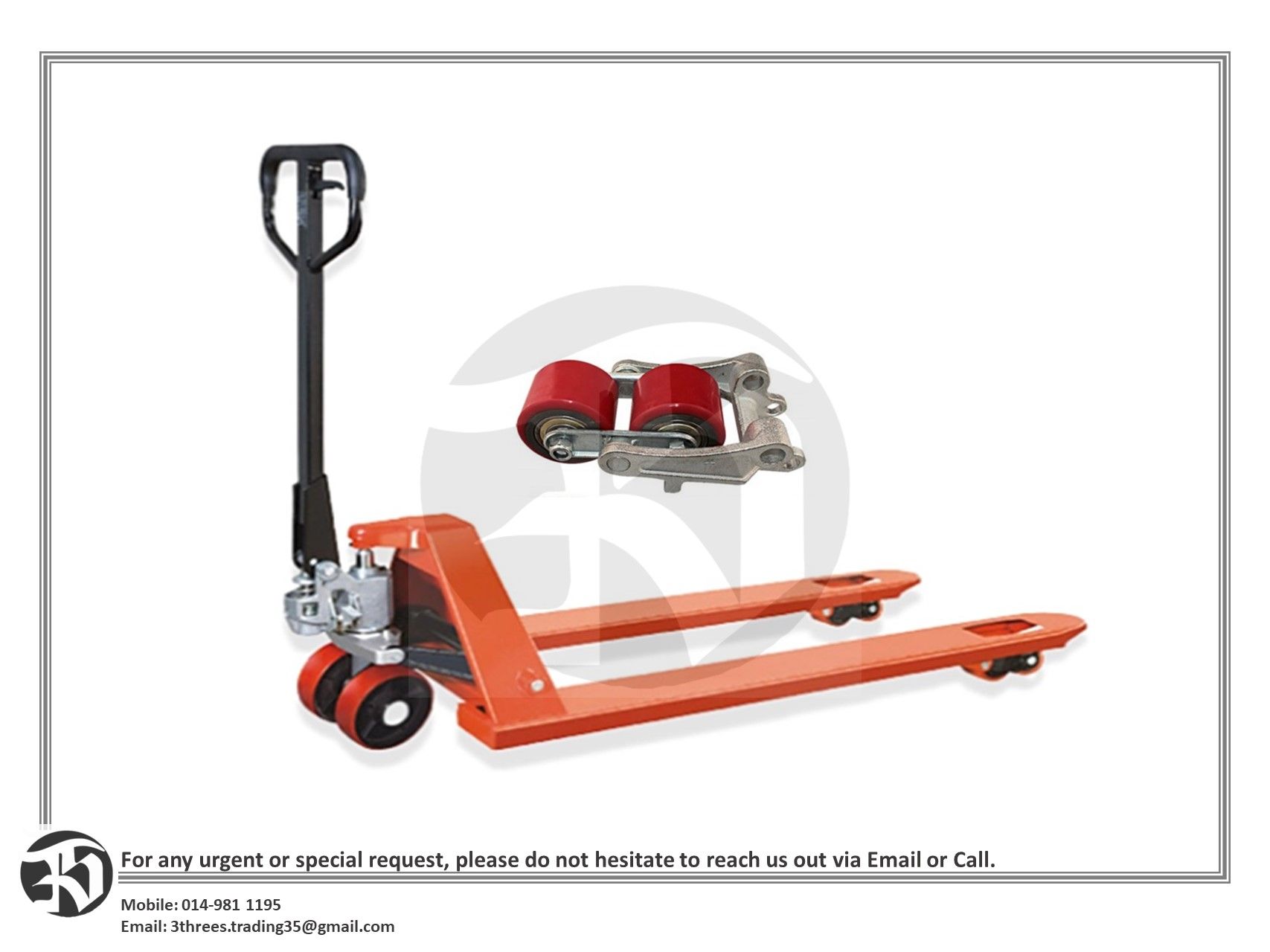 3Ton Pallet Jack 685 & 550