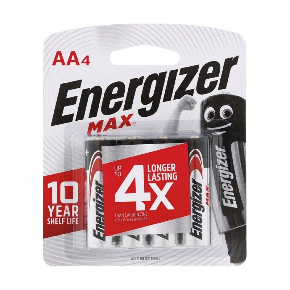 ENERGIZER MAX BATTERY AA 1.5V 4S