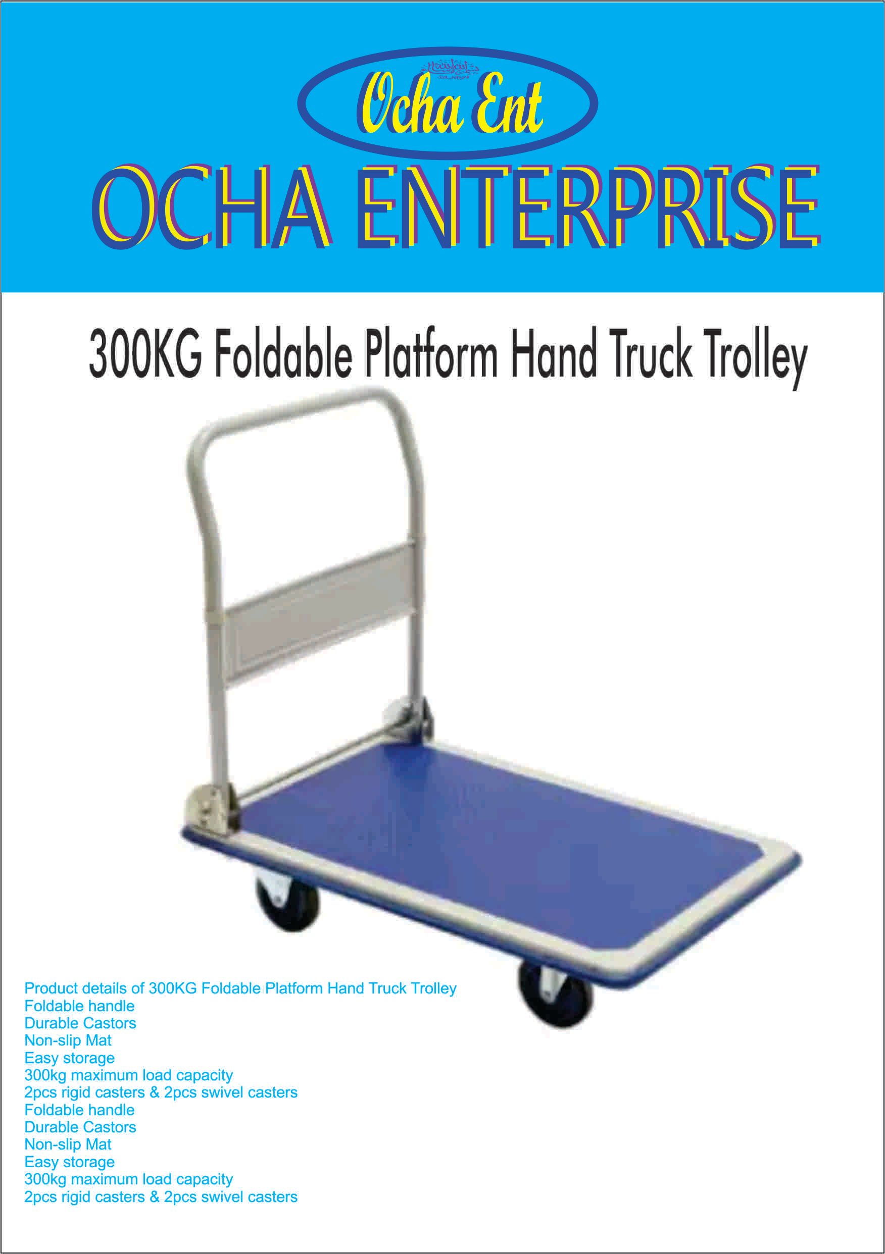 OCHA 300KG Foldable Hand Truck Trolley