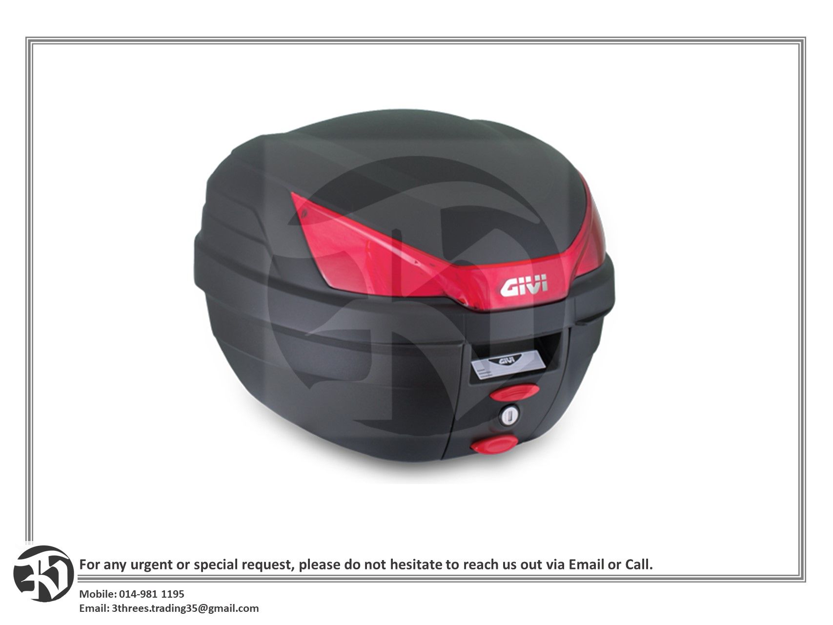GIVI Box with Monorack MV - B27N