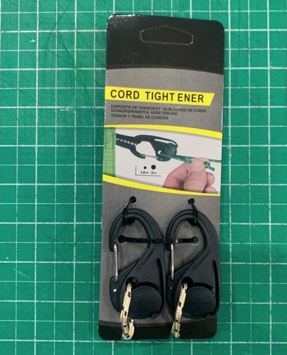 NITE IZE SIMILIAR SPEC- CAMJAM CORD TIGHTENER - 2 VERTICAL SYSTEMS