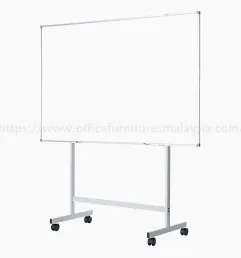 3' x 4' MAGNETIC WHITEBOARD WITH MOBILE STAND