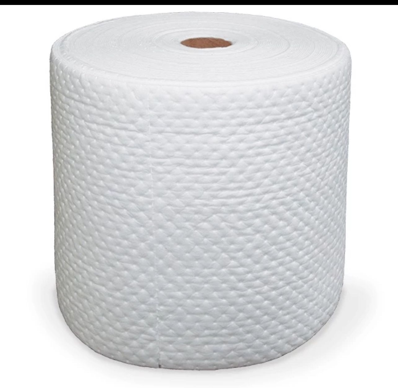 IO Industrial oil-absorbing Wipes, Roll-like oil-absorbing cotton grey,1 roll Size: 40cm x 50m x Thickness