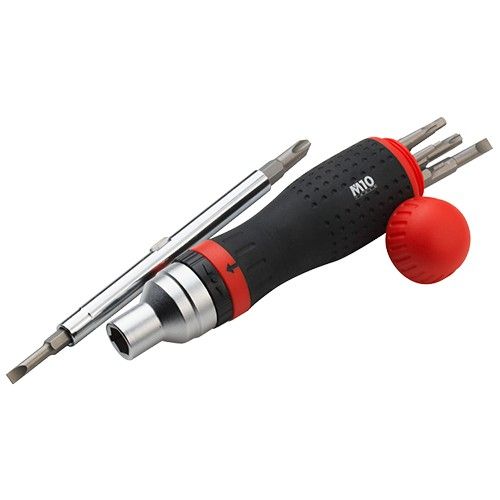 M10 RATCHET SCREWDRIVER SET (O.L - 237MM) RS19