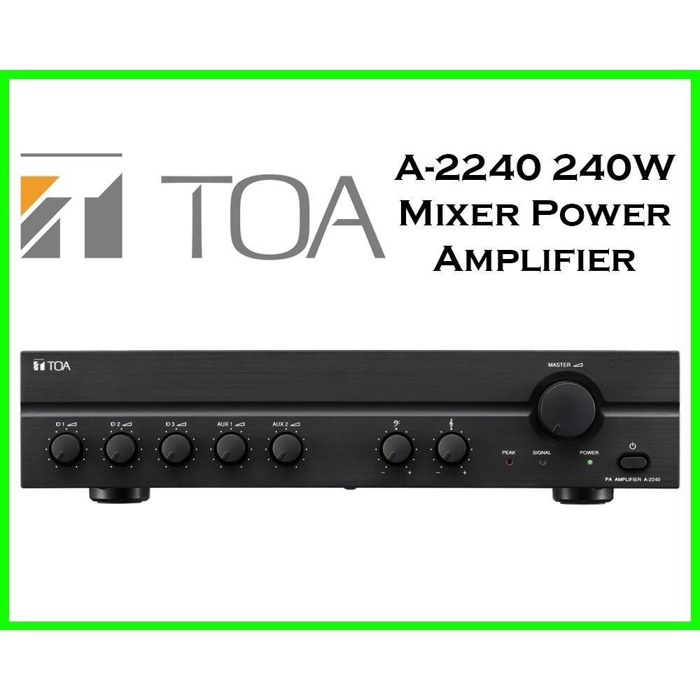 TOA *TOA A-2240 Mixer Power Amplifier (H version)