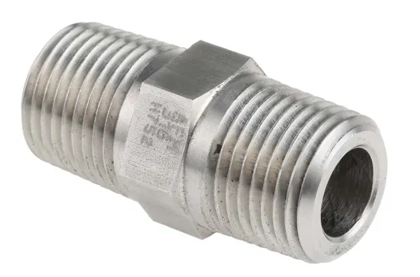 ATKC Stainless Steel Fittings Hexagon Nipple 2"