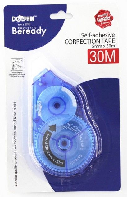 Correction tape 5mm x 30m Dolphine