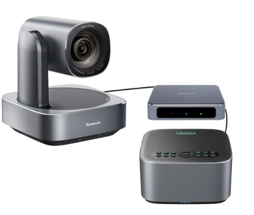 Tenveo VA612 GROUP Video Conferencing System Set with 4K UHD 12X Optical Zoom PTZ Camera, Power Hub, Bluetooth Speakerphone