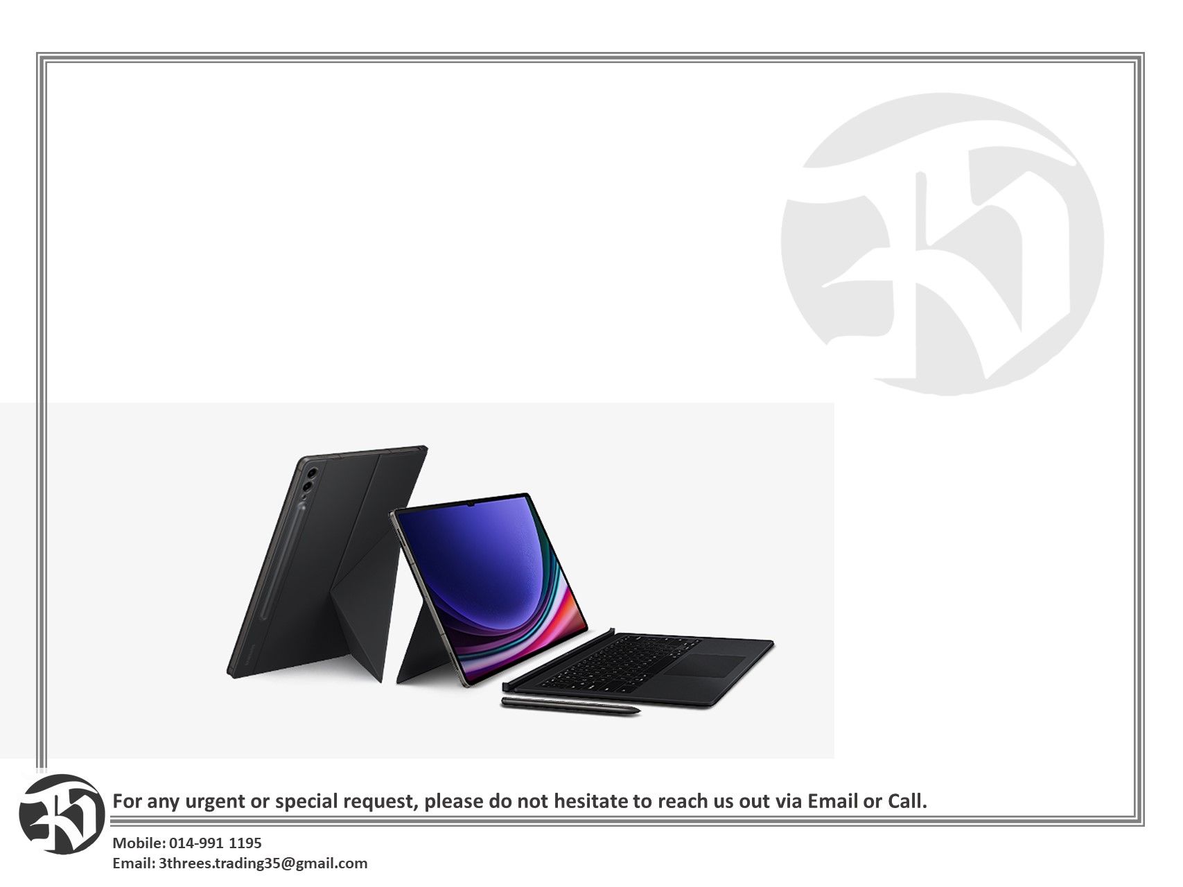 SAMSUNG Galaxy Tab S9 Ultra 512 storage 5G connectivity