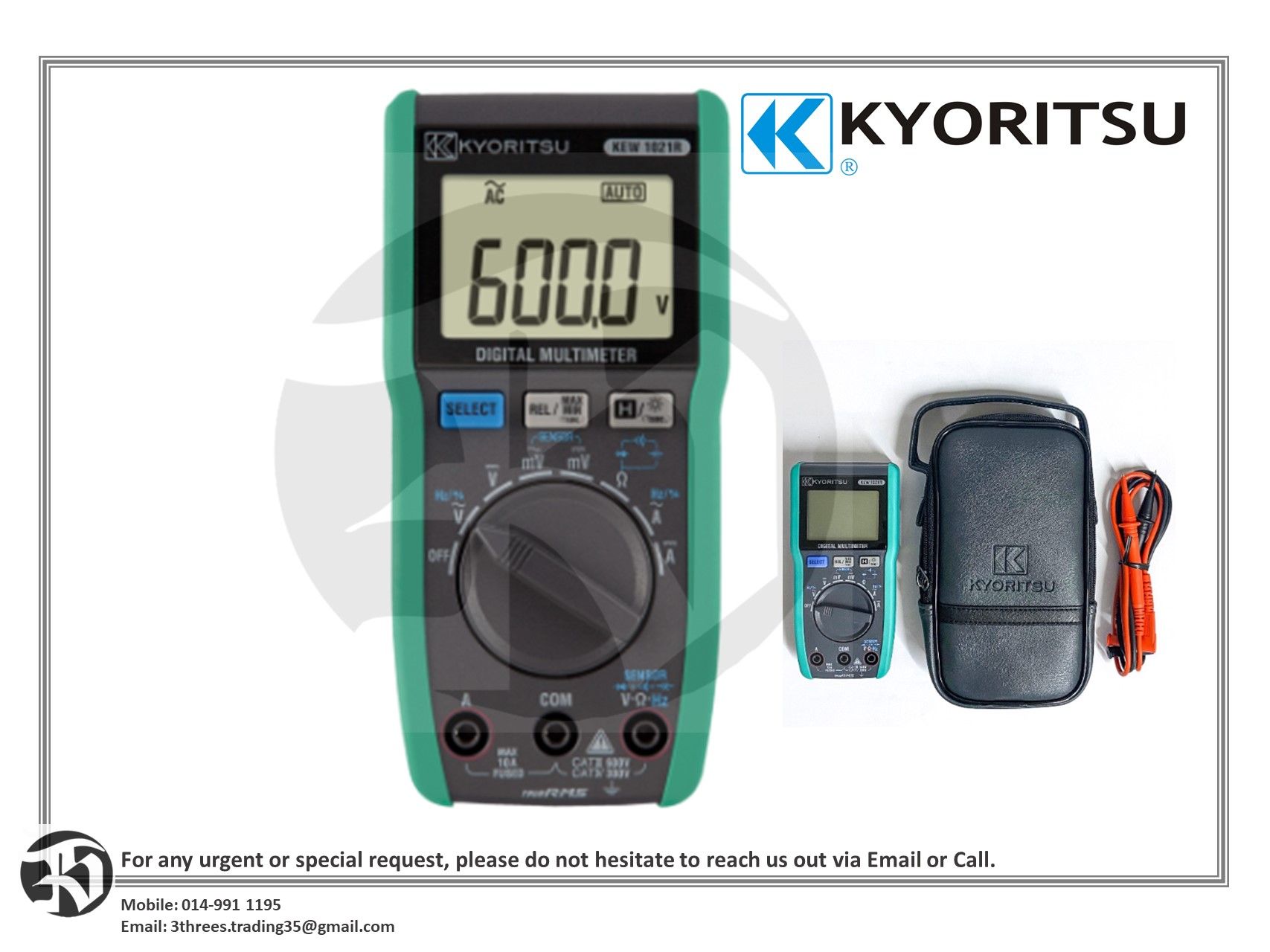 KYORITSU 1021R Digital Multimeter