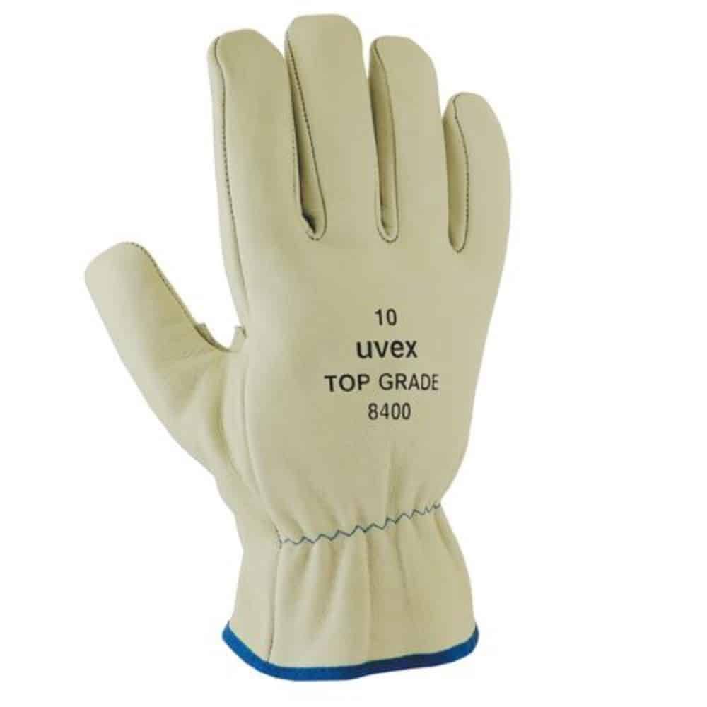 Uvex Top Grade 8400 Leather Glove Size 9 (L) / Safety Glove / Welding Glove