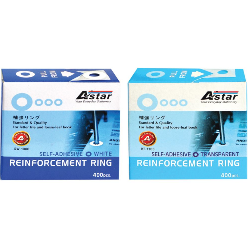 ASTAR REINFORCEMENT RING (WHITE/TRANSPARENT)