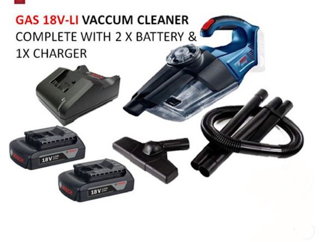 BOSCH GAS 18V-1 Cordless Vacuum Cleaner
