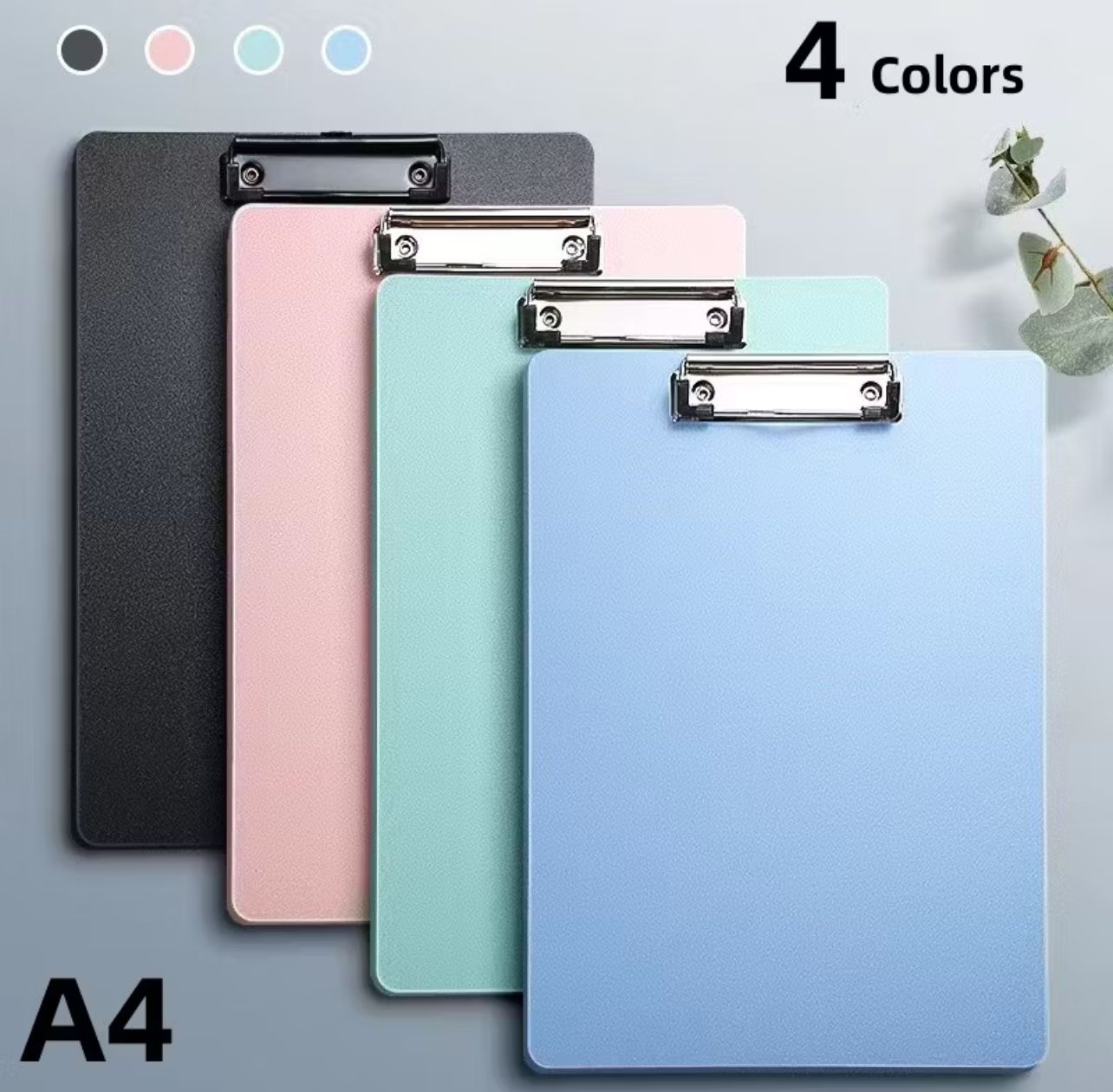 Clip board A4 Clip board Long Clip Folder Writing Pad Hard Board Clip Pad Folder Office Student School Supplies
