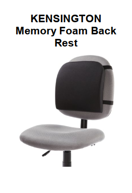 Genuine Malaysia Kensington Product - KENSINGTON Memory Foam Back Rest L82025F