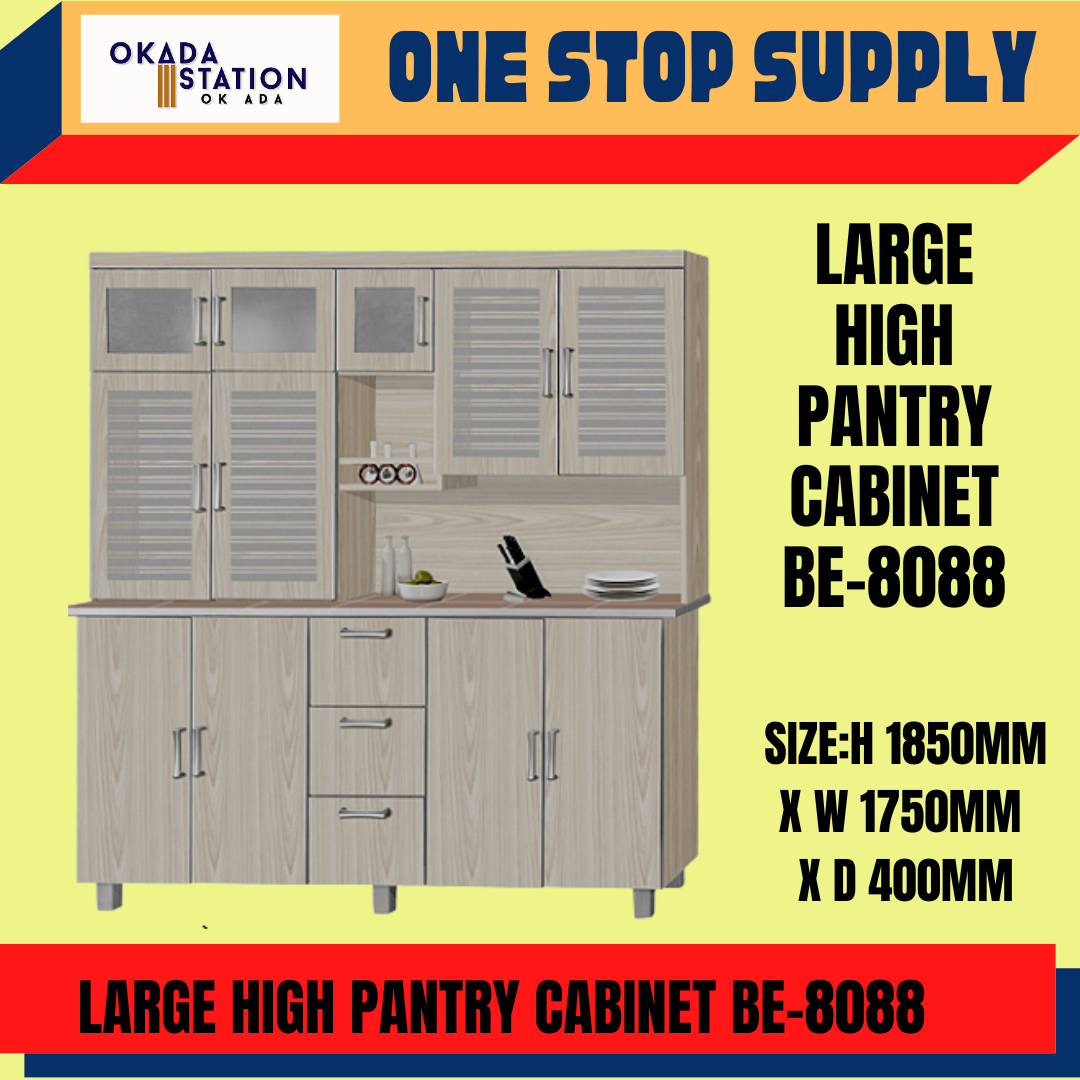 HS KITCHEN CABINET / LARGE HIGHT PANTRY CABINET -BE-8088 / PANTRY / BE-8088 / PANTRY CABINET