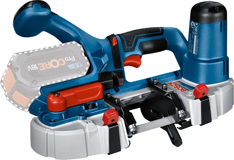 Bosch GCB 18 V-63 - 18V Cordless Band Saw (Part No.: 06012A0400) - Bare Tool Only & Combo Set / Band Saw / Power Saw / Cordless Power Tool / Cordless Saw / Saw