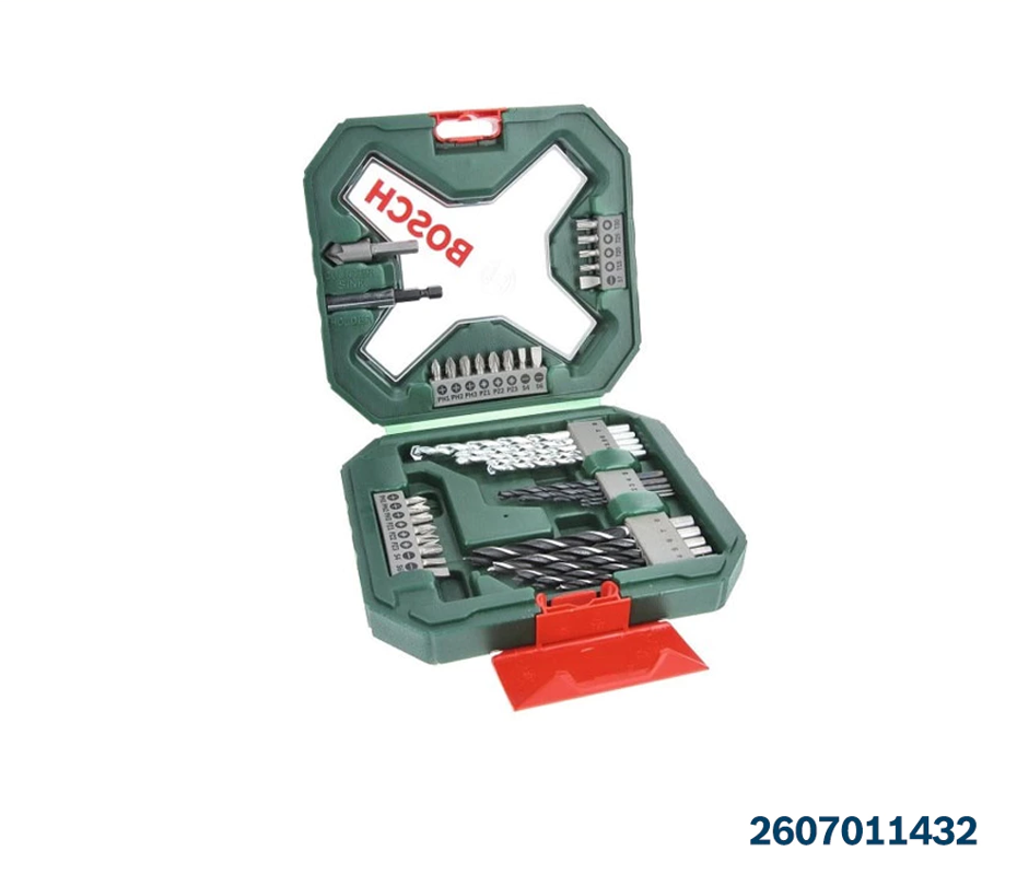 BOSCH 38PCS X-LINE DRILL AND SCREWDRIVER BIT SET - 2607011432