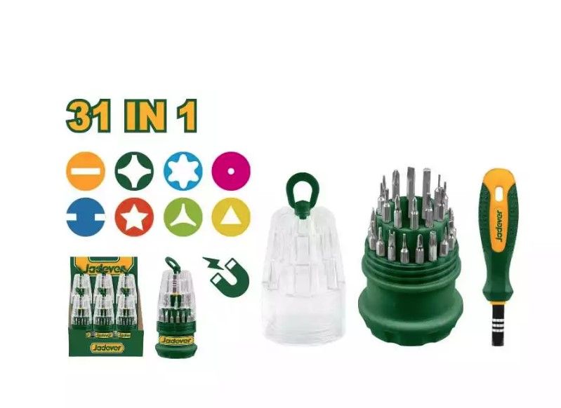 JADEVER 31-IN-1 PRECISION SCREWDRIVER SET JDSS1J31