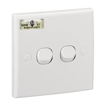 SCHNEIDER CLASSIC SWITCH 2 GANG 1 WAY
