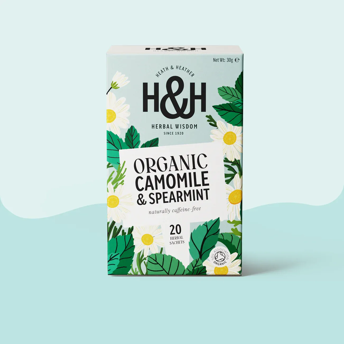 H&H Organic Camomile & Spearmint x 6