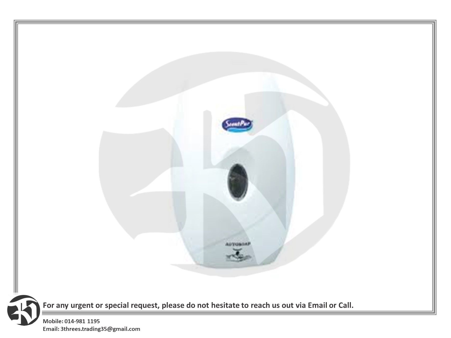 ScentPur Automatic Hand Sanitizer Dispenser