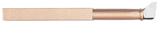 Kennedy Butt Welded Tool, No.50, 16 x 16mm, Right Hand, Through Boring, High Speed Steel KEN0108160K