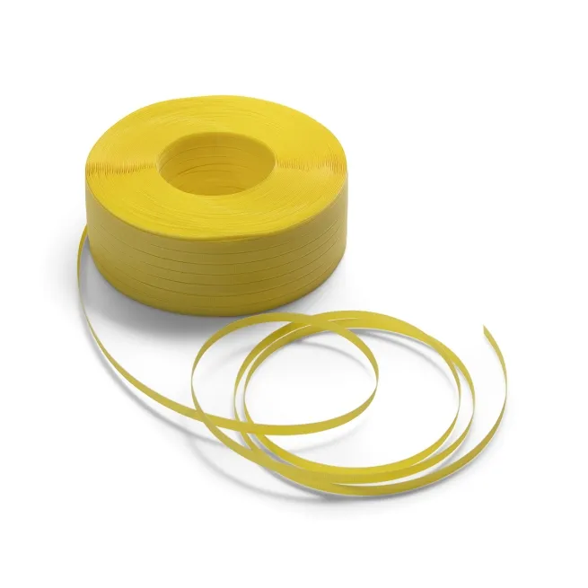Strapping Band For high/low table semi-auto strapping machine 15mm, 1000m / Yellow
