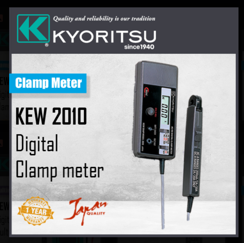 KYORITSU 2010 DIGITAL AC/DC CLAMP METER