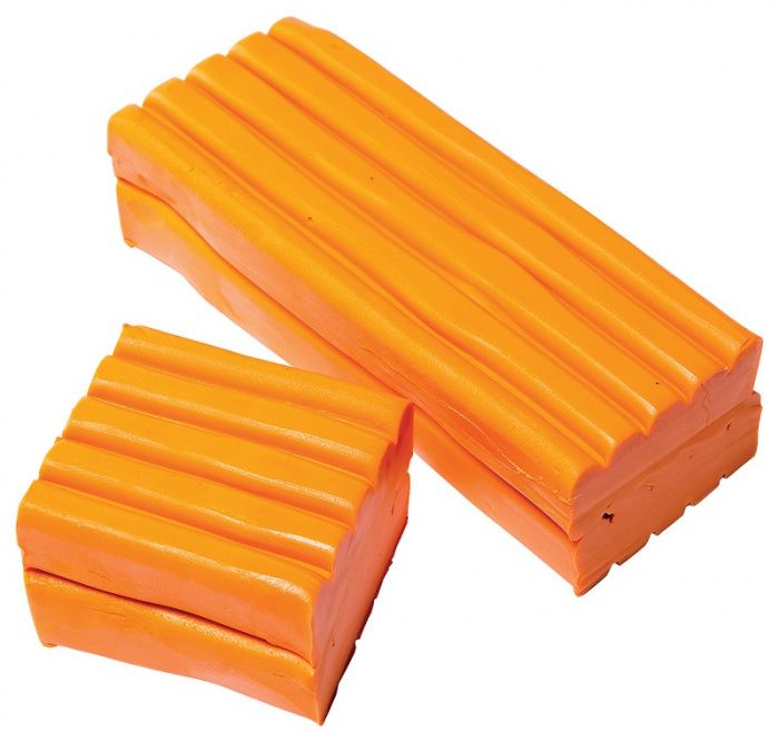 Modelling Clay Plasticine Orange