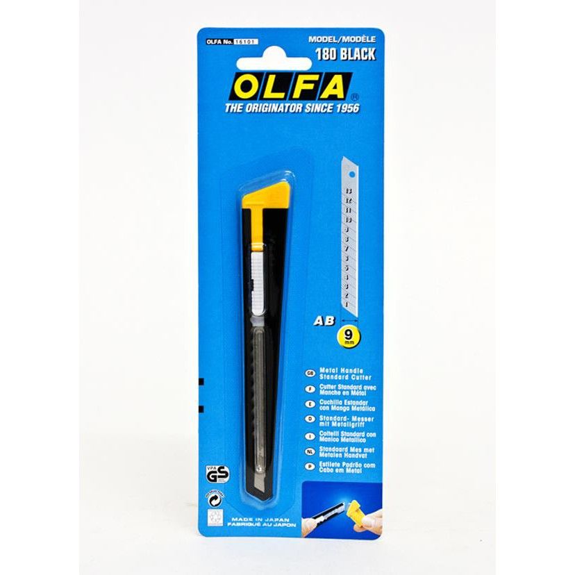 OLFA CUTTER 180-BLACK